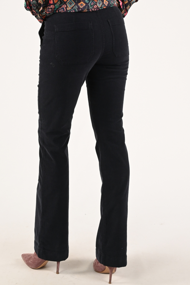 By-Bar leila cord Broek Blauw