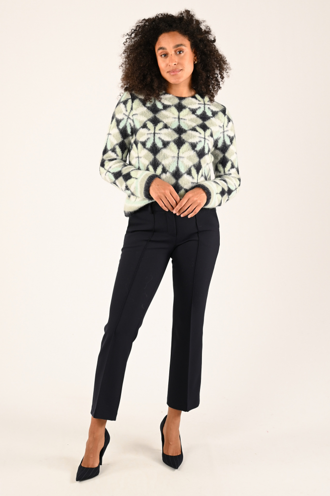 Cambio Farah 6316034206 Broek Blauw