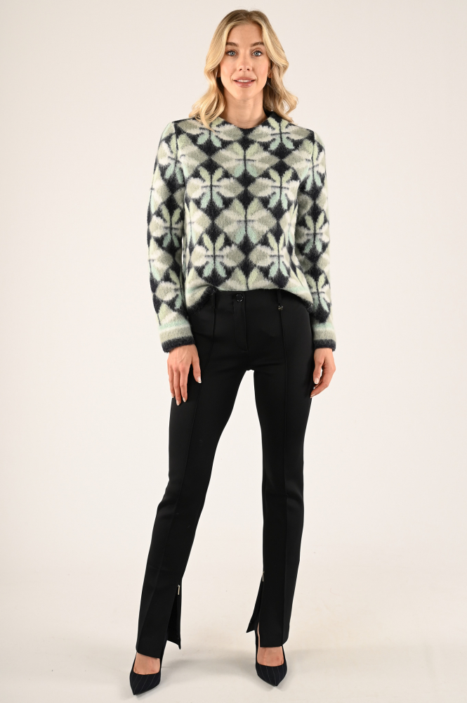 Marc Cain XC 81.35 J23 Broek Blauw