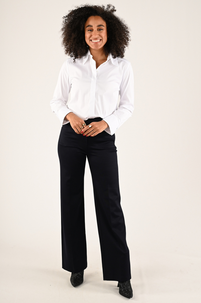 Marc Cain XA 81.05 J24 Broek Blauw