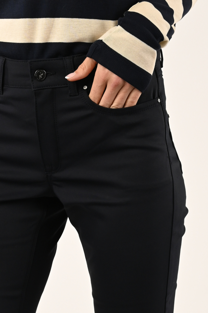NickJean Kathy flared Broek Blauw