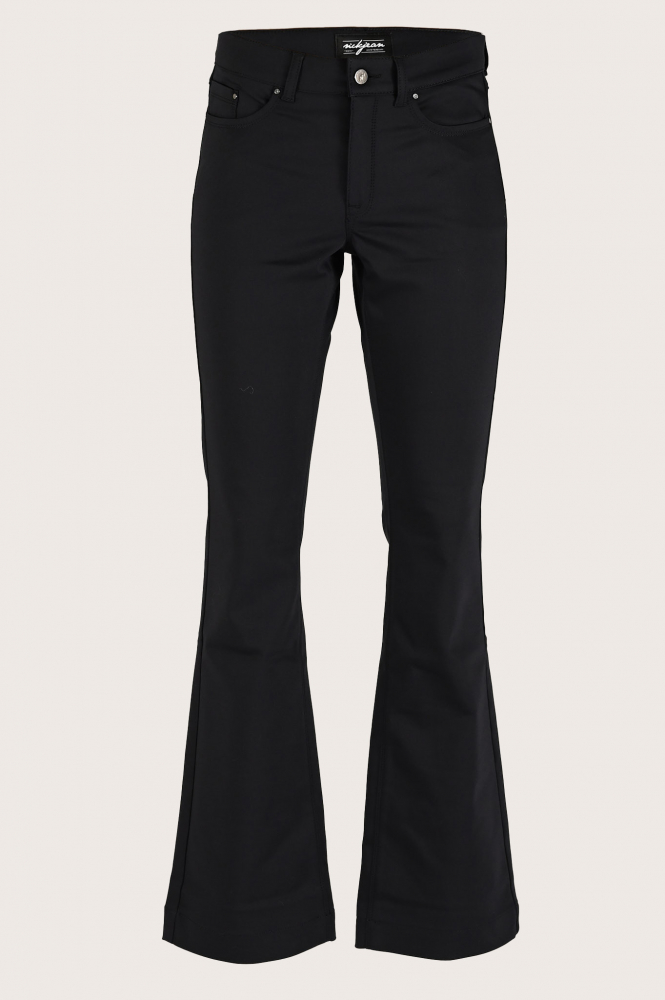 NickJean Kathy flared Broek Blauw