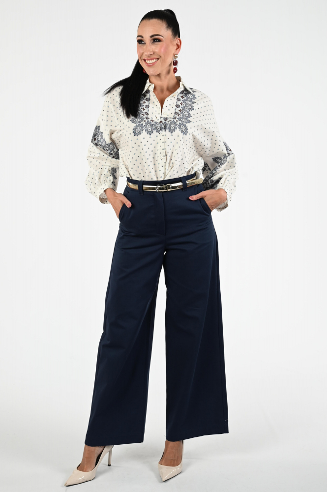 MaxMara Alfeo mm10384 Broek Blauw