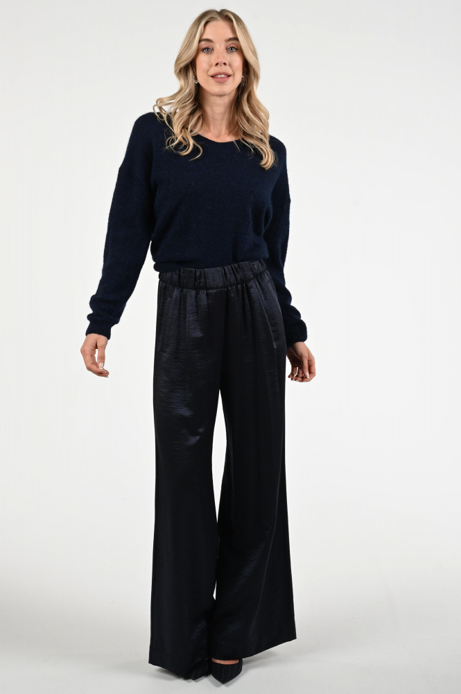 By-Bar benji metallic Broek Blauw
