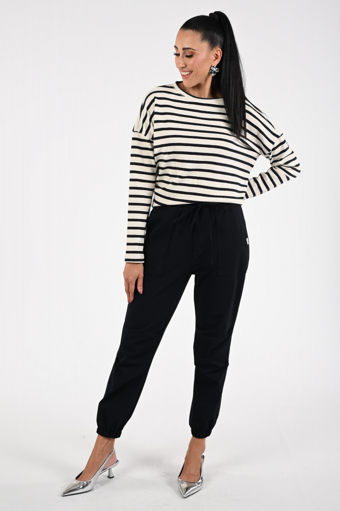 Penn & Ink W25N1635 Broek Blauw