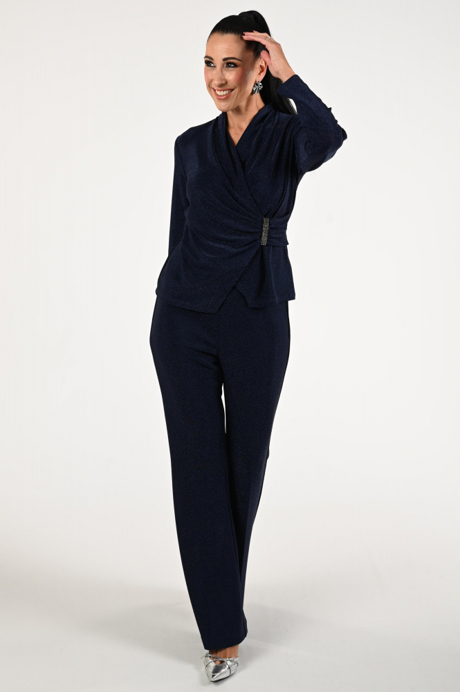 Joseph Ribkoff 253722 Broek Blauw