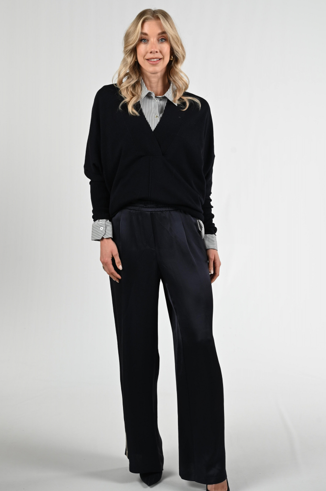 Summum 4s2866-12084 Broek Blauw
