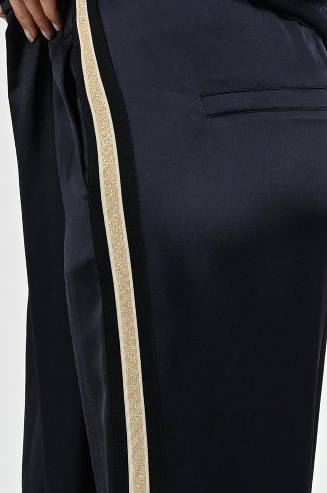 Summum 4s2866-12084 Broek Blauw