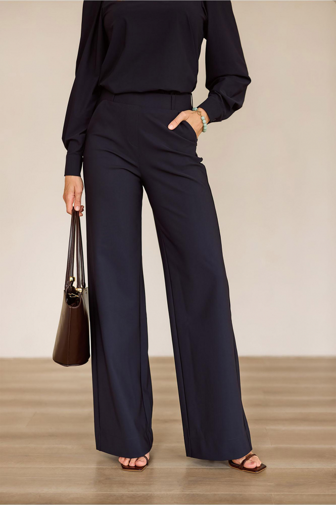 Studio Anneloes Lexie LONG bonded tr Broek Blauw