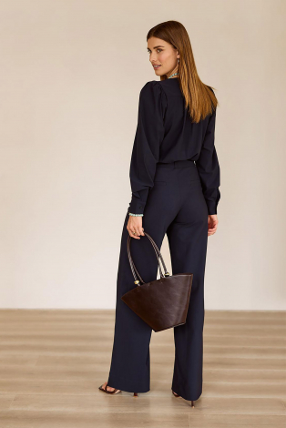 L.O.E.S. by Studio Anneloes Lexie LONG bonded tr Blauw