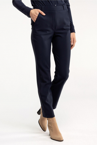 L.O.E.S. by Studio Anneloes Anne bonded trousers Blauw
