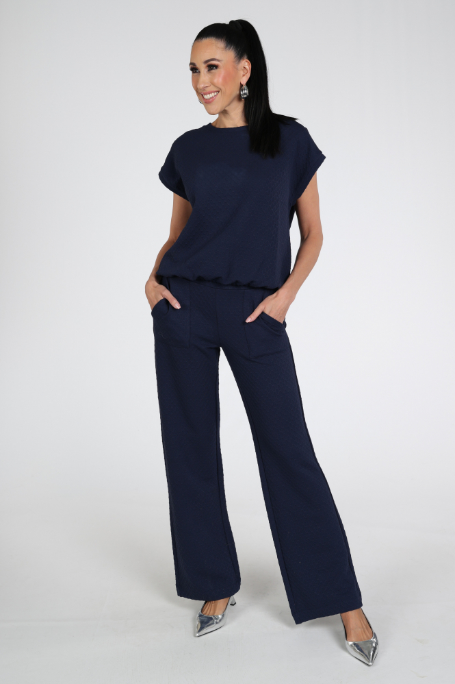 Aimée the label niek Broek Blauw