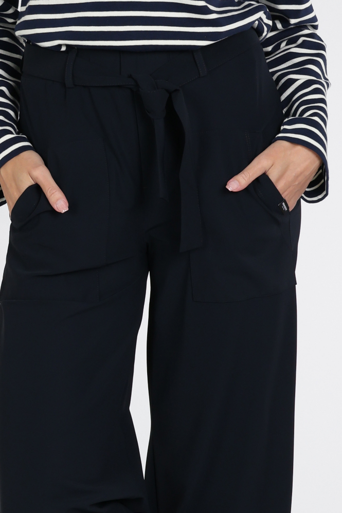 Penn & Ink BOWIE Broek Blauw