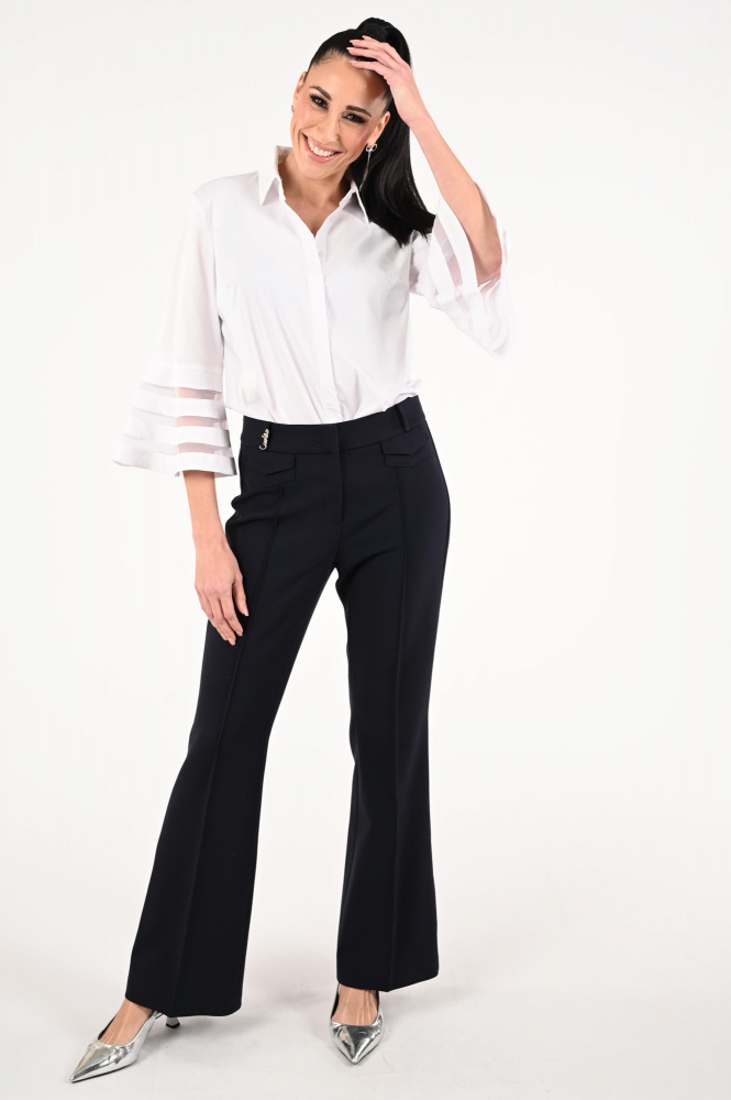 Cambio fawn 6316048303 Broek Blauw