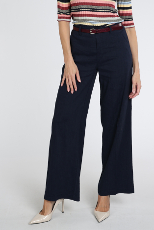 Rosner Mara Wide Leg  Blauw