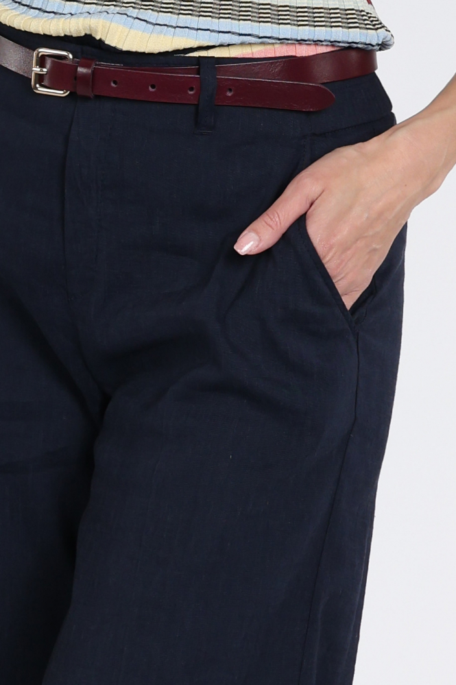 Rosner Mara Wide Leg  Broek Blauw