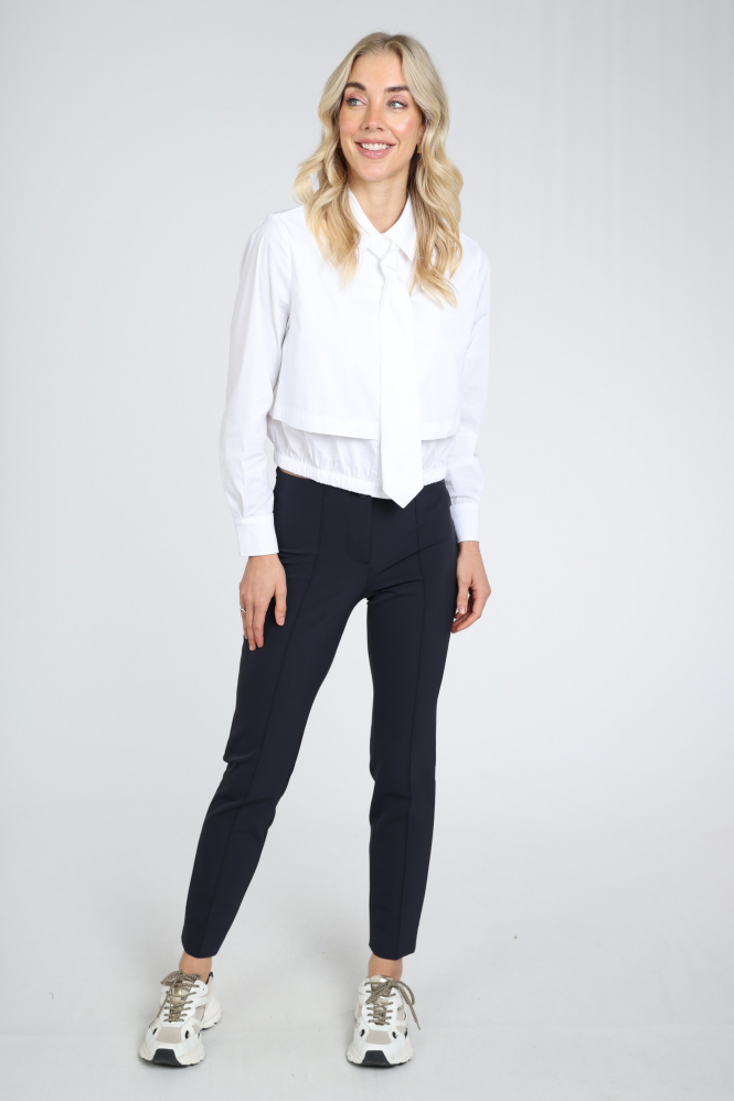 Cambio Ros Broek Blauw