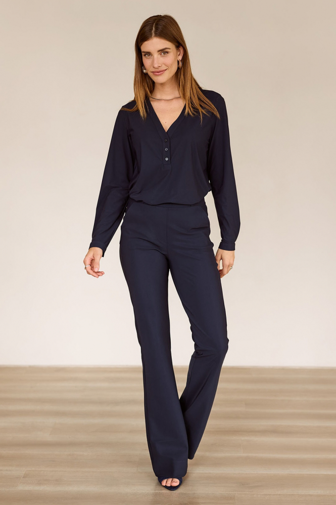 Studio Anneloes 94812 flair long Broek Blauw