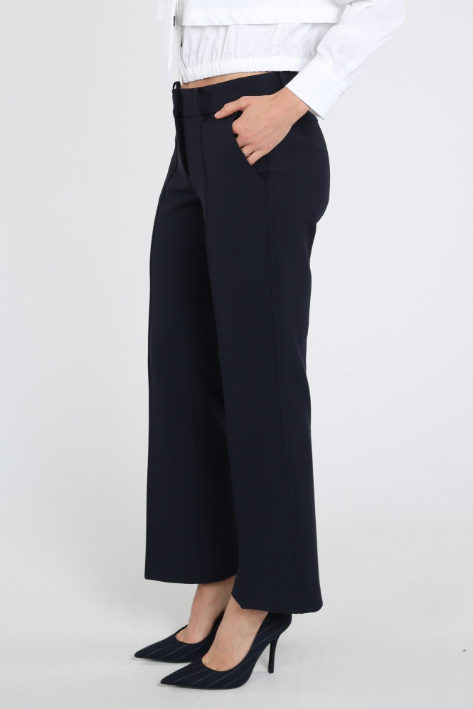 Cambio Farah 6316034200 Broek Blauw