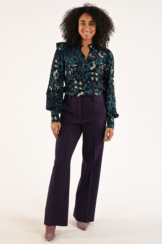 Cambio amelie 6316024600 Broek Paars