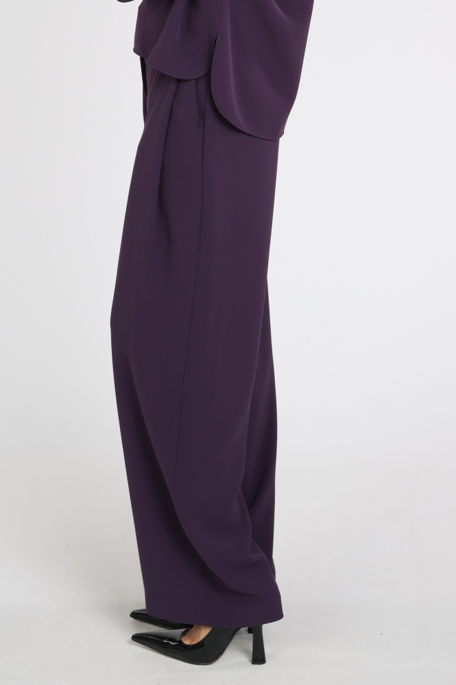 Luisa Cerano 648938-3417 Broek Paars