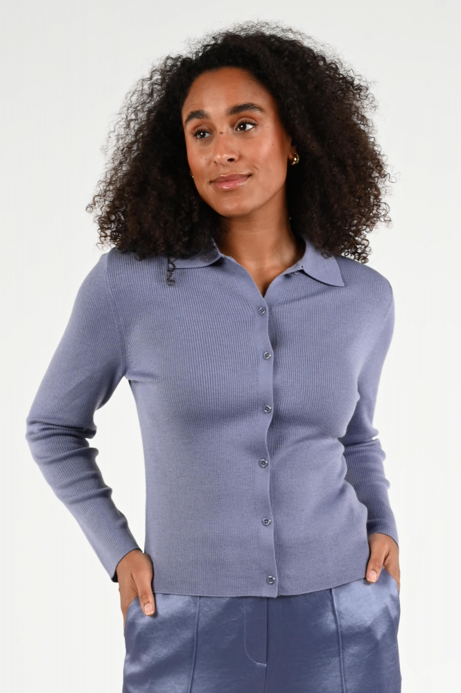 Marc Cain ZC 81.12 W46 Broek Paars