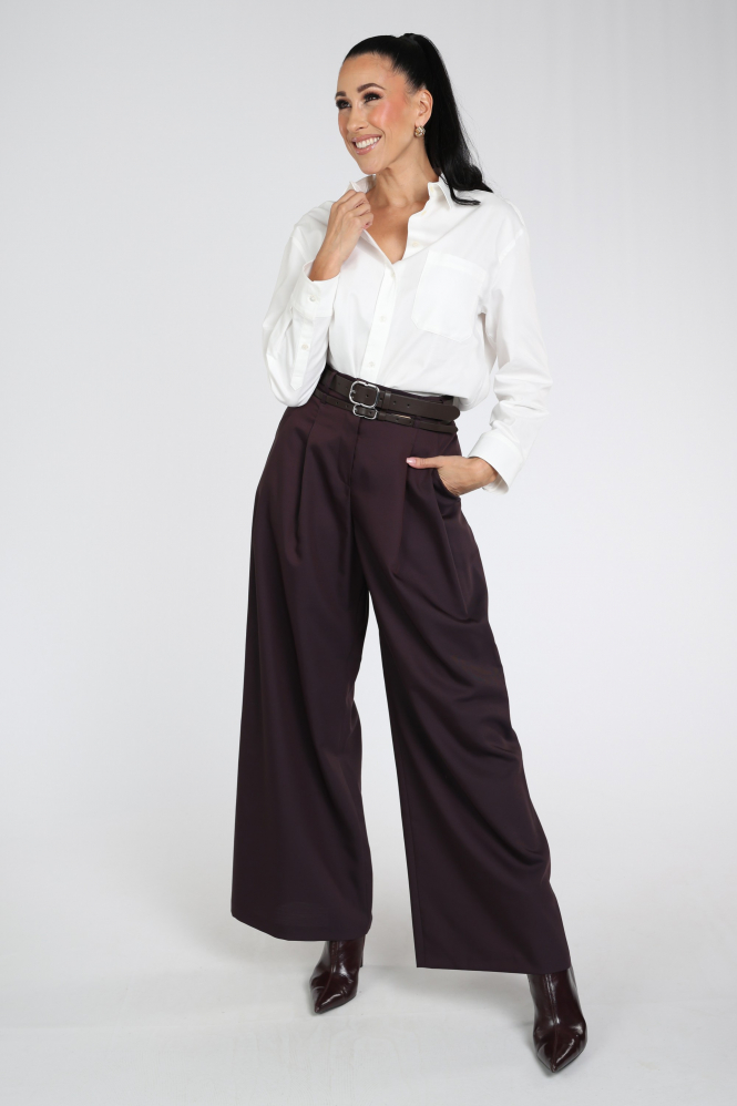Caroline Biss 4551 Broek Paars