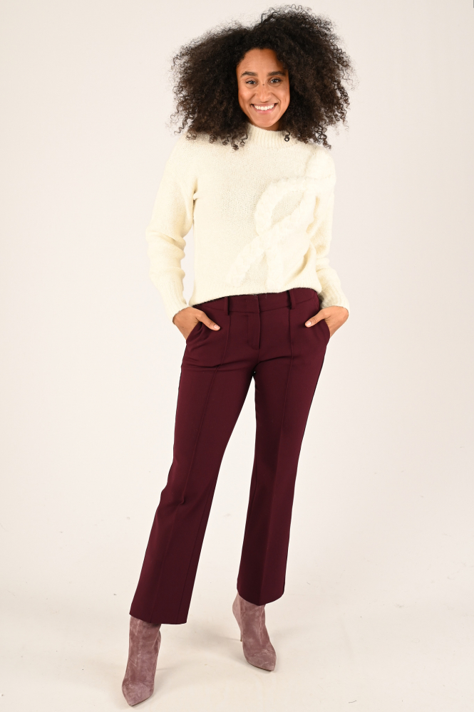 Cambio Farah 6316034206 Broek Paars