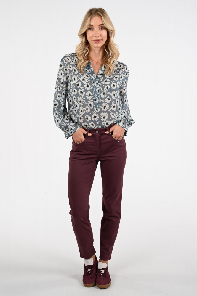 Luisa Cerano 627600-1883 Broek Paars