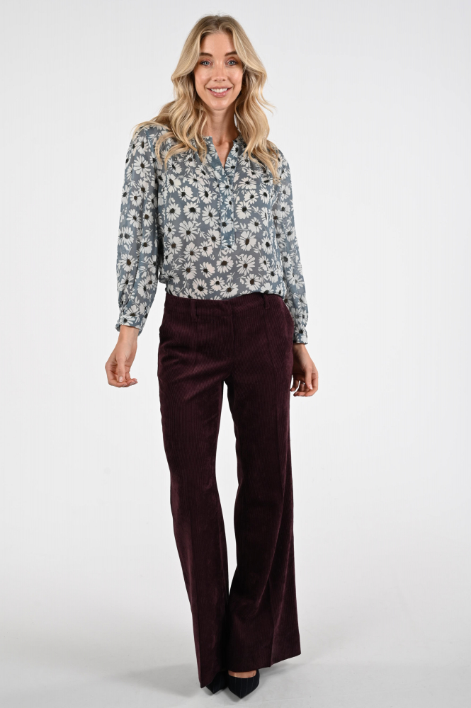 Luisa Cerano 628851-3556 Broek Rood