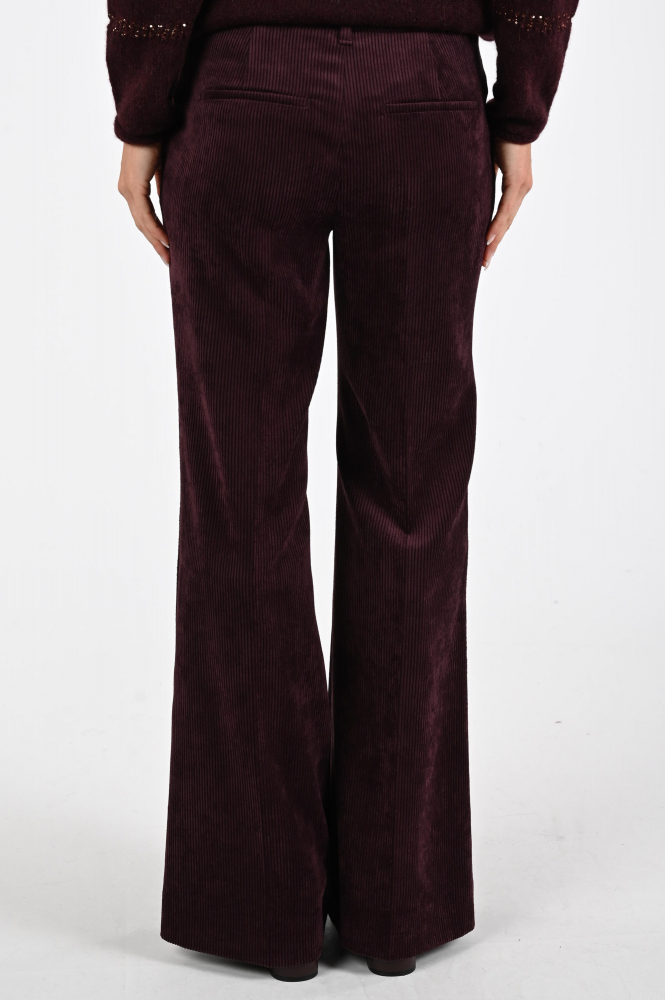 Luisa Cerano 628851-3556 Broek Paars