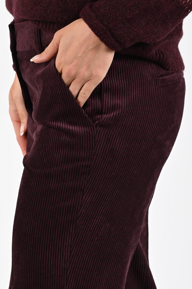 Luisa Cerano 628851-3556 Broek Paars