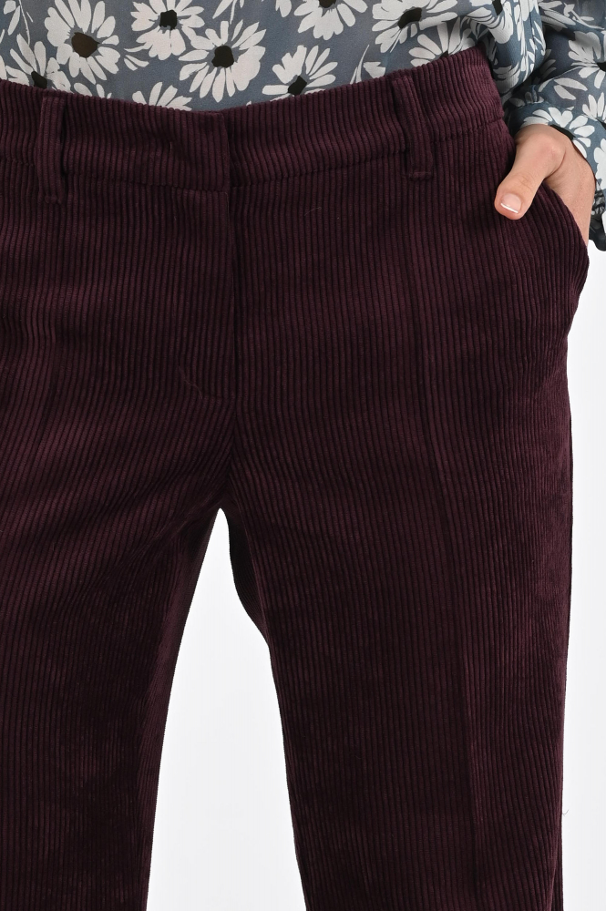 Luisa Cerano 628851-3556 Broek Rood
