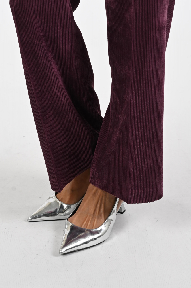 Rosner Mara Wide Leg Broek Paars