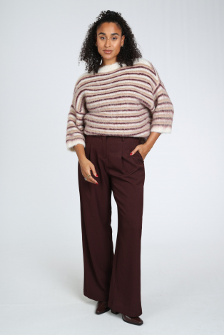 Aimée the label Lux trouser Rood