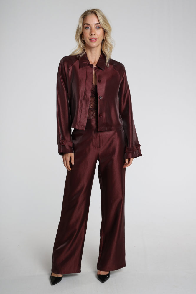 Aimée the label Moise  Trousers Broek Rood