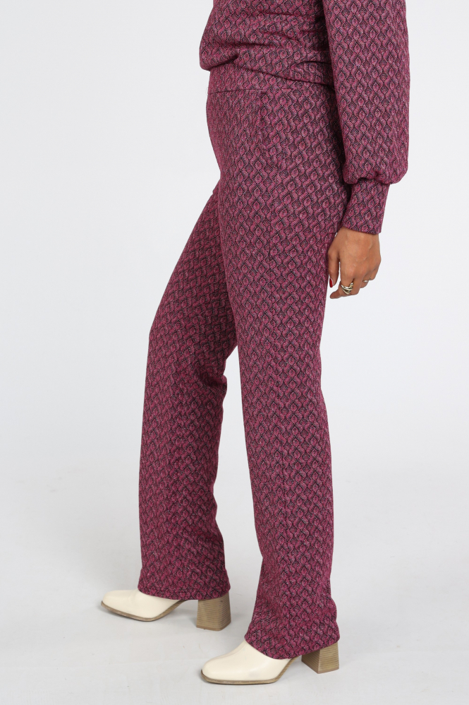 Geisha 61674-20 Broek Paars