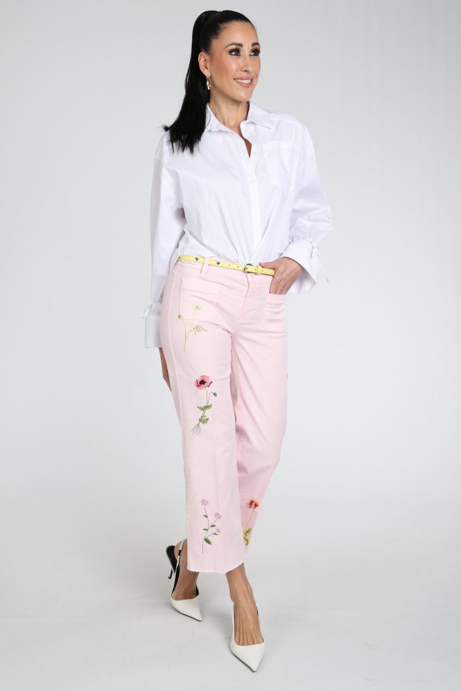 Cambio tess 7641008903 Broek Roze