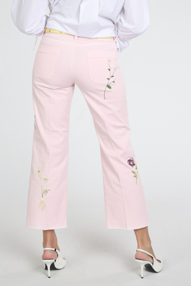 Cambio tess 7641008903 Broek Roze