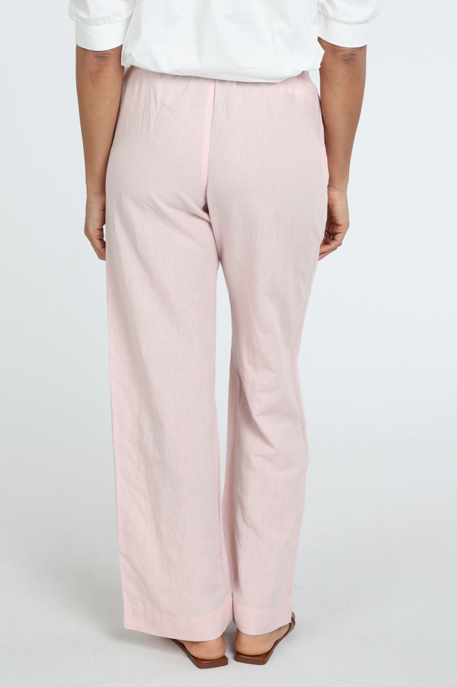 Neo Noir Sonar Linen pants Broek Roze