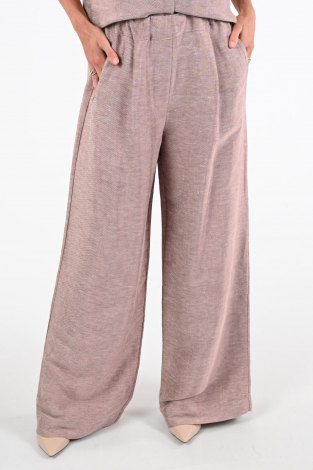 By-Bar celin gloss pants Roze