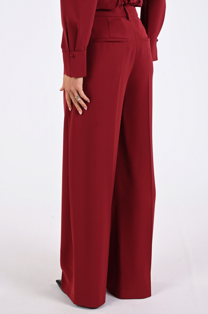 Luisa Cerano 628838-3417 Broek Rood