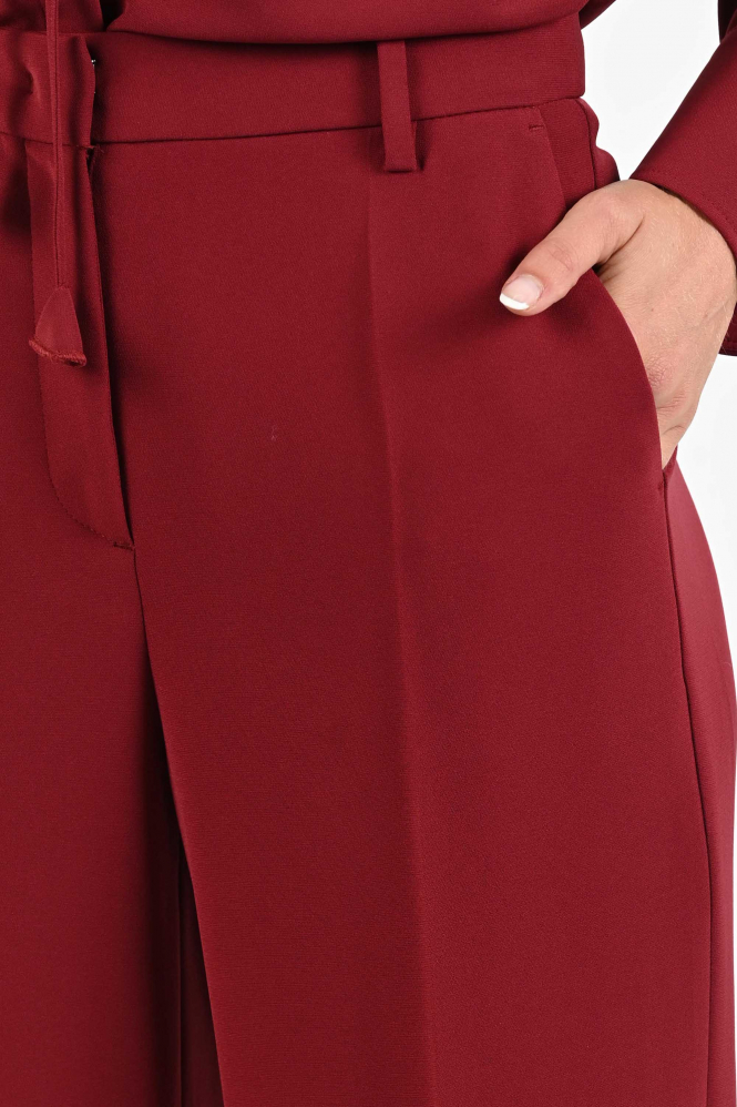 Luisa Cerano 628838-3417 Broek Rood