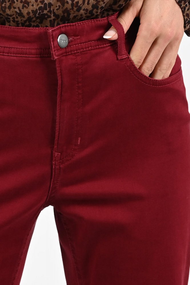 Brax 711707_09911220 Broek Rood