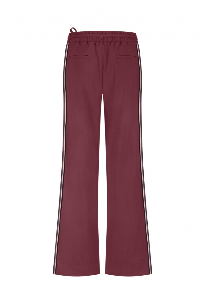 Studio Anneloes Iggy tape trousers   Broek Rood