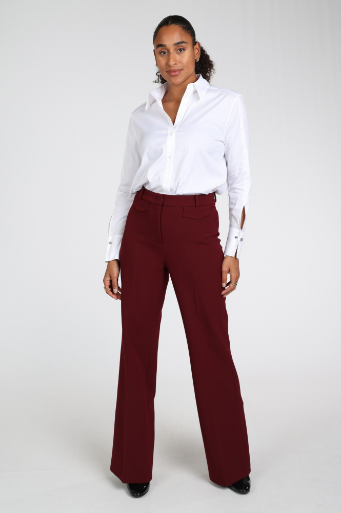 Cambio Famous 6316024500 Broek Rood