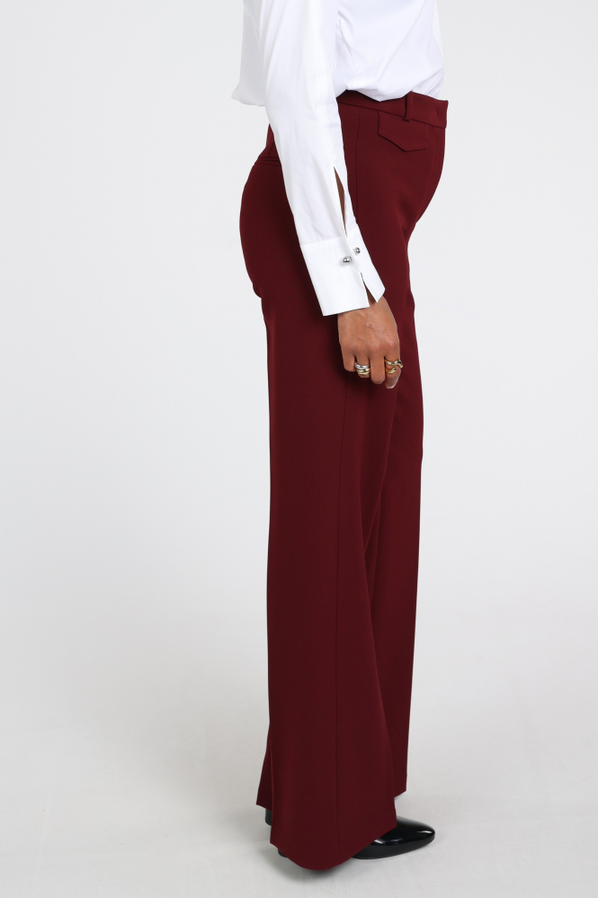 Cambio Famous 6316024500 Broek Rood