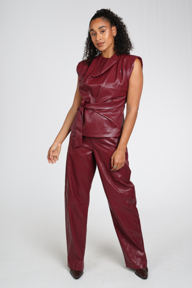 Co'couture 500444 Broek Rood
