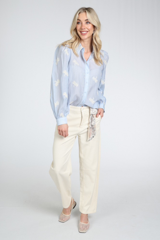 Cambio orelie 7609011101 Broek Geel