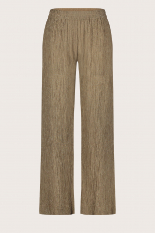 By-Bar amie lurex pant Goud